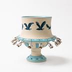 Flying Bird – Handcrafted Ceramic Spinner Goblet