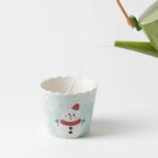 Christmas Snowman – Handcrafted Ceramic Mug